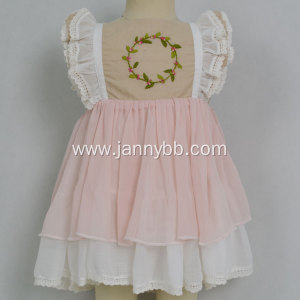 boutique baby girls dress pink WDW remake